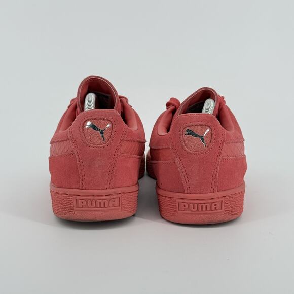 Puma Suede Mono XXI Red Pink Sneakers Men’s Size 10 Snake Y2K Streetwear Low Top main image 8